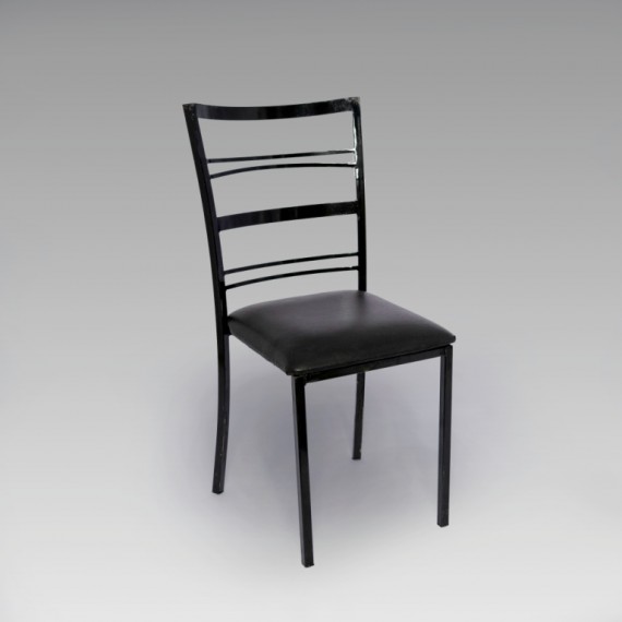 Cadeira Firenze Ferro Preta 0,44 x 0,40 x 0,88 